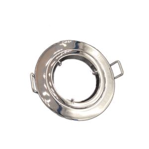 CHROME FIXED ROUND RECESSED