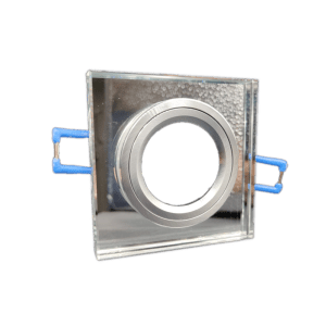 CRYSTAL S/CHROME SQR RECESSED