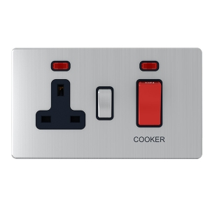 COOKER UNIT S/STEEL SCREWLESS