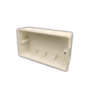 BOX RECESSED PVC WHITE
