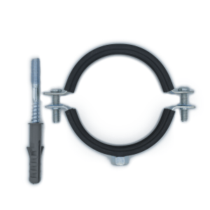 80MM CLIP GALVANIZED WITH RUBBER