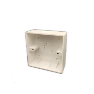 SURFACE BOX 3X3 PVC SLIM