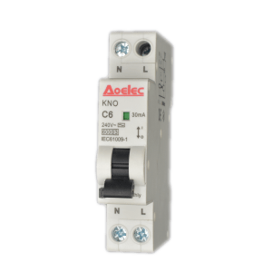 RCBO'S 1 MOD 2 POLE - SINGLE PHASE 6KA