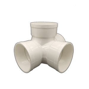 Y 110MM PVC WHITE DOUBLE