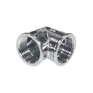 CHROME ELBOW 1/2" FEMALE X 1/2" FEMALE
