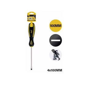 SCREW DRIVER FLAT 4X100MM