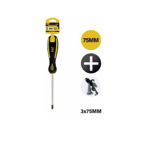 SCREW DRIVER PHILIPS 3X75MM
