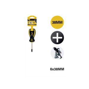 SCREW DRIVER PHILIPS 6 X 38 MM